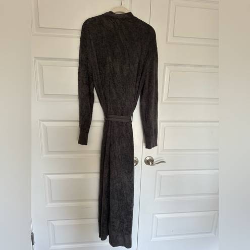 Barefoot Dreams ‎ CozyChic Lite Long Robe Carbon