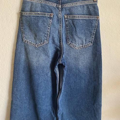 Mango  Denim High Waisted Bermuda Shorts Size 1