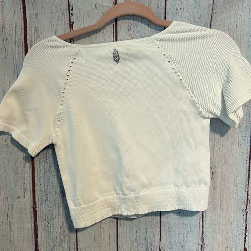 Free People Movement NWOT FP Movement Cut It Out Short Sleeve