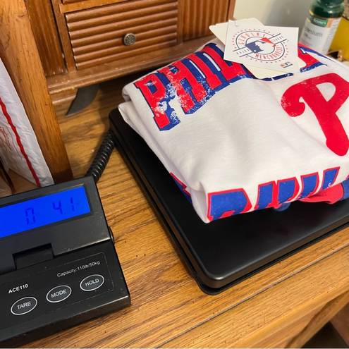 Genuine Merchandise  Philadelphia Phillies Baseball T Shirt Thin Cotton Medium