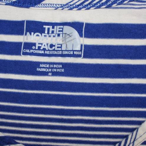 The North Face  Dress Blue & White Stripes size M