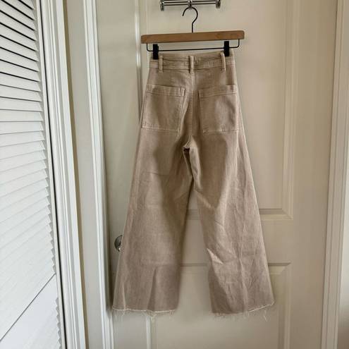 ZARA Marine Straight Jeans Tan