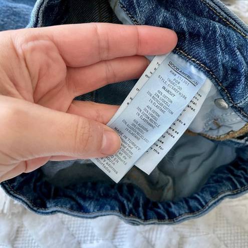 Good American  Good Curve Straight Jeans in BLUE527 in Size 2