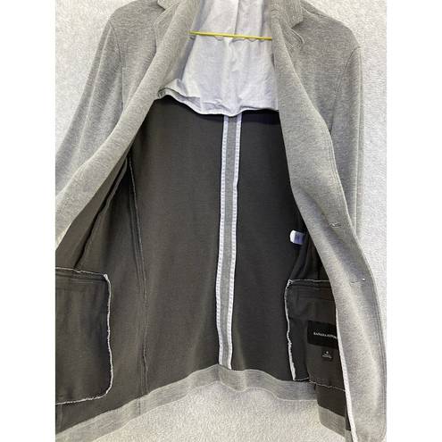 Banana Republic  Women's Sweater Jacket size Small Faux Pocket Double Button Grey
