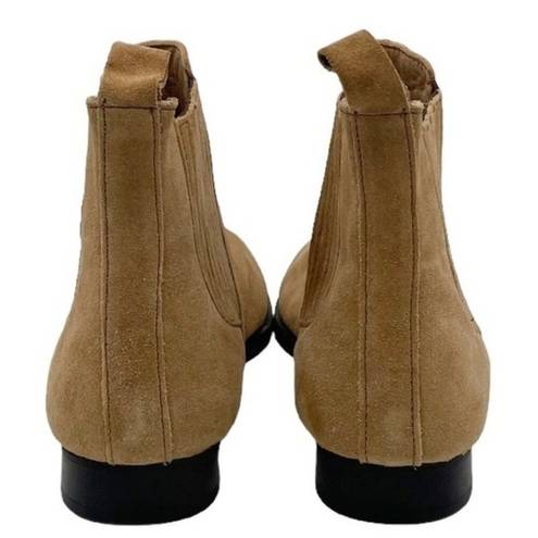 Jack Rogers  Pippa Suede Chelsea Boot Oak Leather Pull-On Bootie Women’s Size 9