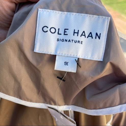 Cole Haan  Packable Rain Jacket size 1X