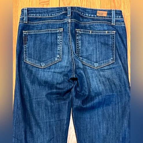 Paige  Women’s Skyline Skinny Stretch Blue Denim 5-Pocket Jeans Size 27