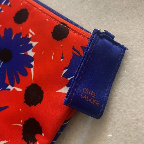 Estée Lauder Estee Lauder bag Red Blue White Flower zipper pouch
makeup New OS