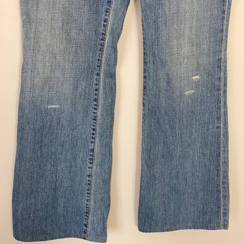 AG Adriano Goldschmied  The Angel light blue flare jeans size 29