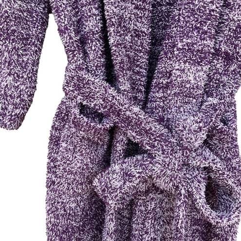 Barefoot Dreams  Robe Size 1 Heather Plum Purple Cozychic