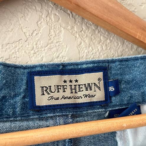 Ruff Hewn Vintage Dead Stock Denim Kick Skirt | 16