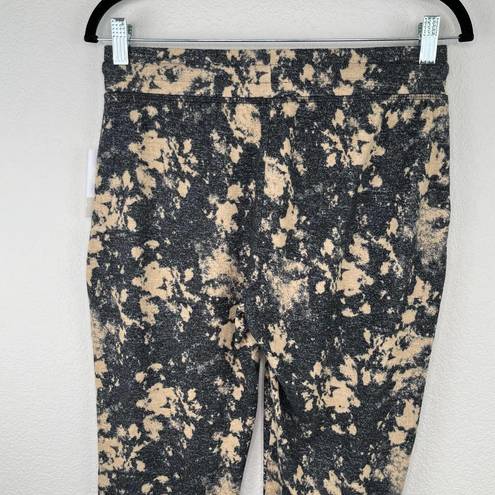 Nordstrom Black Tan Tie Dye Joggers Drawstring Waist Pockets Size Small 29 Waist NWT