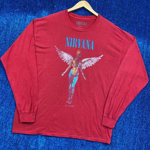 Nirvana In Utero Rock Long Sleeve T