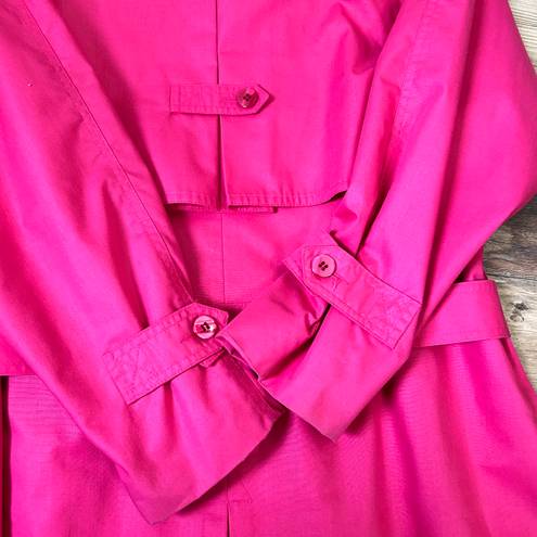 London Fog Vintage  Pink Trench Coat