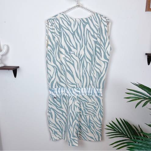 n:philanthropy  Royce Romper in Tropical Abstract Slate