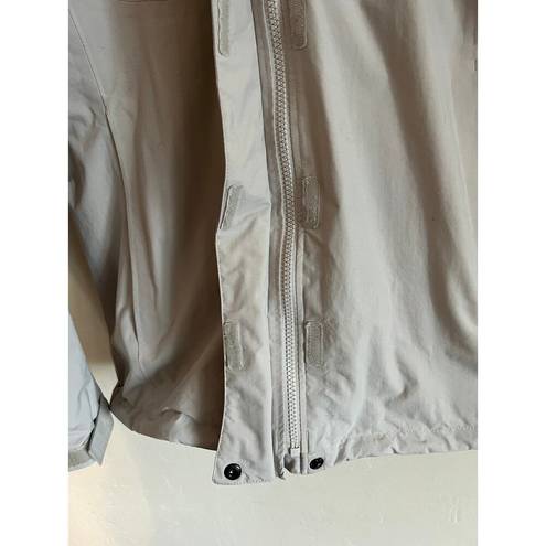 Marmot  Rincon Jacket Women's Size M Gray Raincoat Waterproof Hooded Full Zip