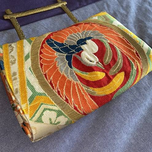 Natori  embroidered clutch bag