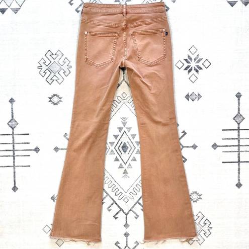 Pilcro 🌞  x Anthropologie The Low Rise Icon Flare Jeans in Bronze
