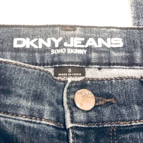 DKNY  SOHO Dark Denim Skinny Jeans