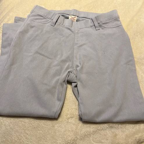 Faded Glory  small grey jeggings with beltloops