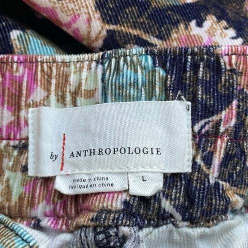 Anthropologie  Pants Anisa Floral Corduroy Relaxed Fit Joggers Women’s Size Large