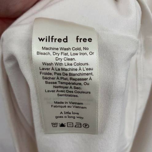 Wilfred Free Aritzia  White Bodycon Aerin Dress XXS