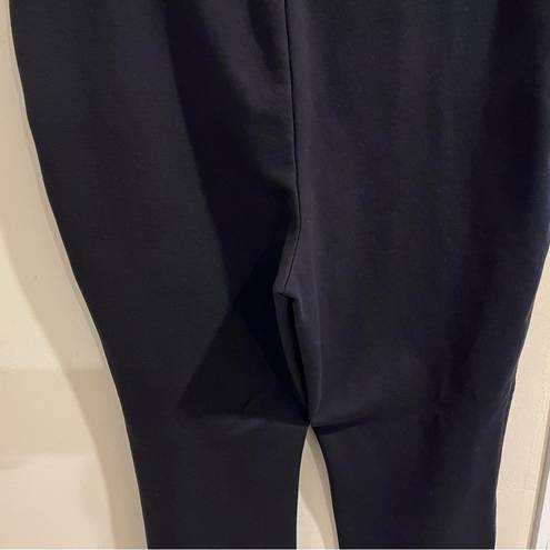 Elizabeth and James  Size XL Front Pleat Black Flare Leg Pants