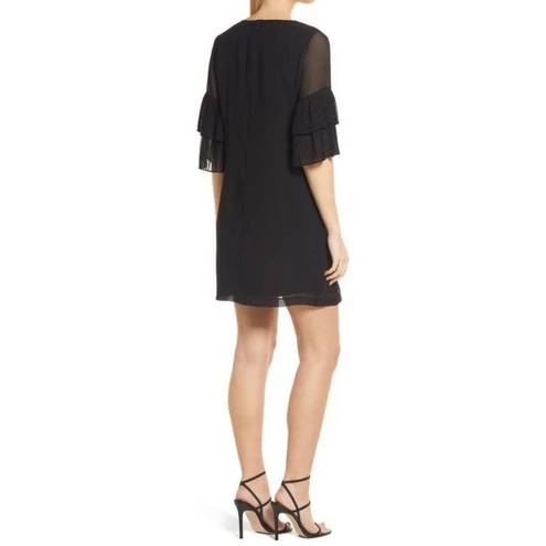 Sam Edelman  Pleat Sleeve Shift Dress Size 8