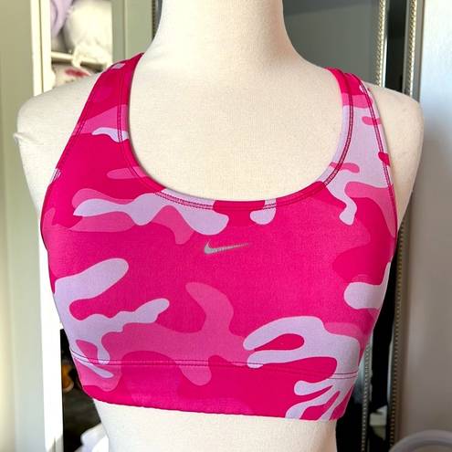 Nike  FIT/DRY PINK CAMO SPORTS BRA