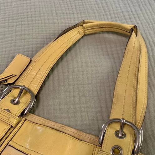 Coach Vintage Yellow Shoulder Purse