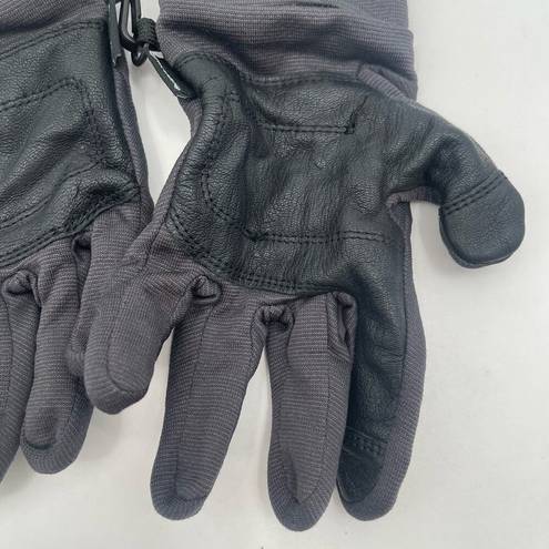 Black Diamond  Gloves Size Small Merino Wool Goatskin Leather Blend Nuyarn *FLAWS