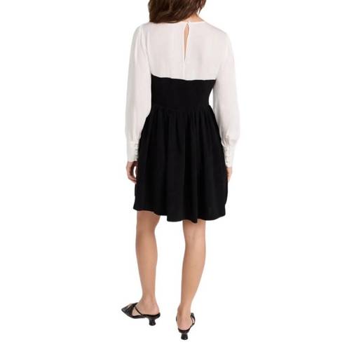 Cinq à Sept  Annika Long Sleeve Pleated Dress size 8