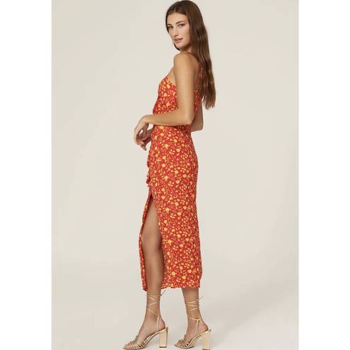 Likely Red Floral Maxi Dress - Size 6