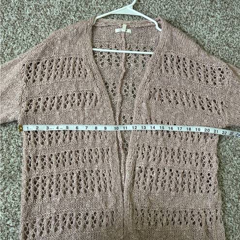 Maurice's  Pink Cardigan Casual Comfy Large Pastel