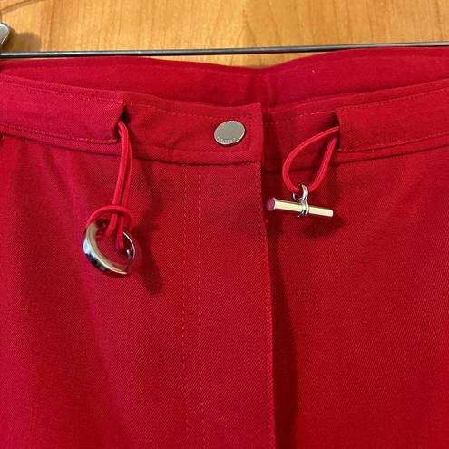 Krass&co Lauren Jeans . Ralph Lauren Red Pants Madison Ave Jeans Metal Clasp Accent 16