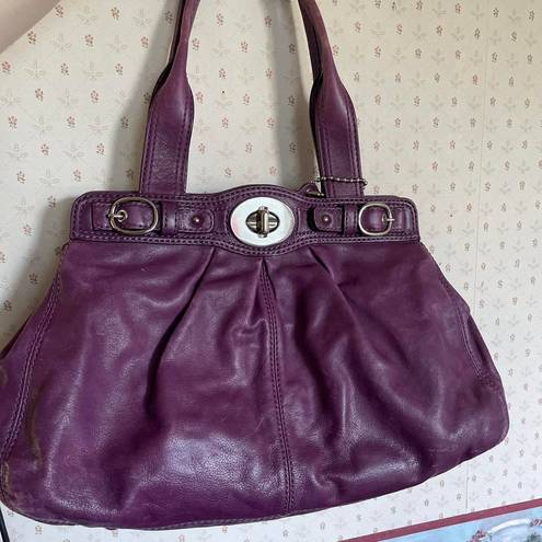 Coach Purse Purple