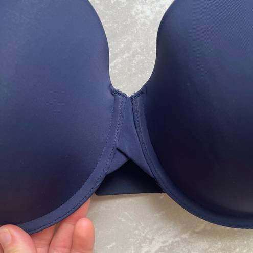 Harper [ Wilde] Base T-Shirt Bra Lightly-Lined Underwire Bra in True Blue