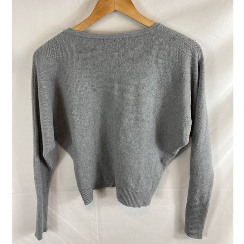 Tahari  Waffle Knit Crop Sweater size Large