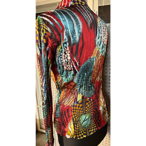 Alberto Makali Colourful blouse/blazer possible by 