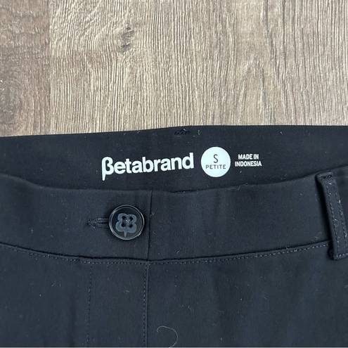 Betabrand  Black Classic Dress Pant Yoga Pant Skinny SP