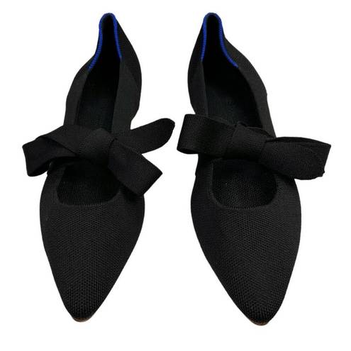 Rothy's Rothy’s The Point Bow-Tie Mary Jane Shoes - Black  - Size 11.5 - New / No Box