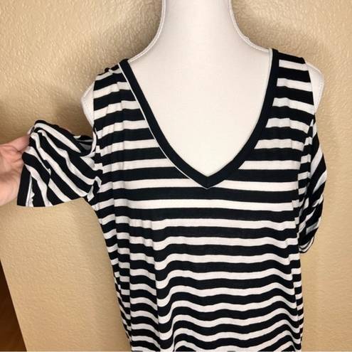 l*space L* Domino Stripe‎ Black/White Coverup Size XS/S