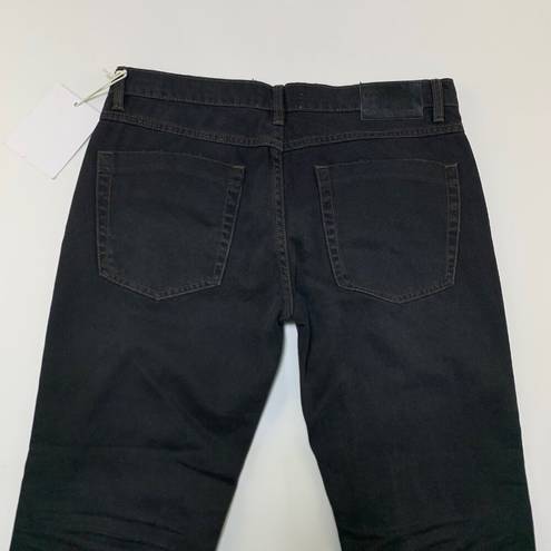 One Teaspoon  Black Distressed Denim Slim Leg Jeans 18352C 30 New