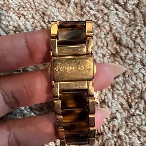 Michael Kors  Women's Parker Rose Gold & Tortoise Watch MK5538