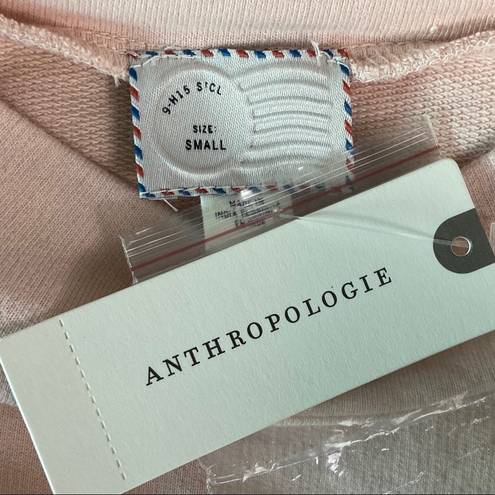 Anthropologie ANTHRO. POSTMARK  “Tomorrow” Sweatshirt