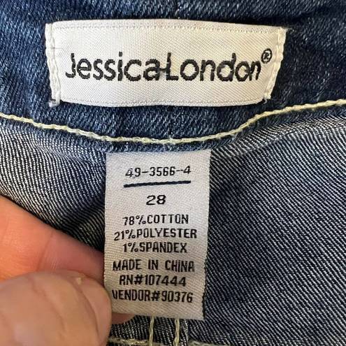 Jessica London  Straight Leg Jean Size 28
