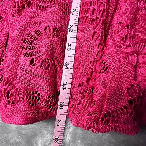 London Times  Women's Size 4 Pink Sleeveless Lace Dress