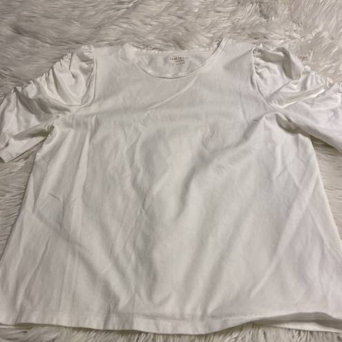 Kate Spade  New York Shirt size XL excellent condition color white length 24”