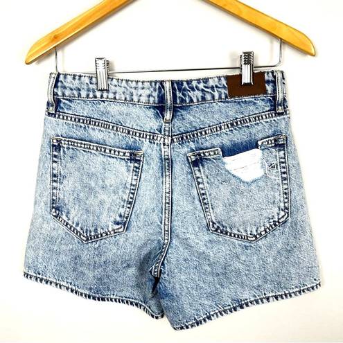 NWT Hidden Cut Up Distressed High Waist Denim Shorts Size Small