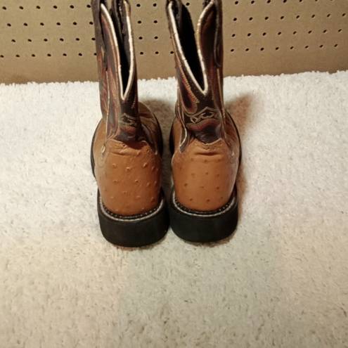 Justin Boots Justin gypsy cowgirl animal print western boots size 6B women